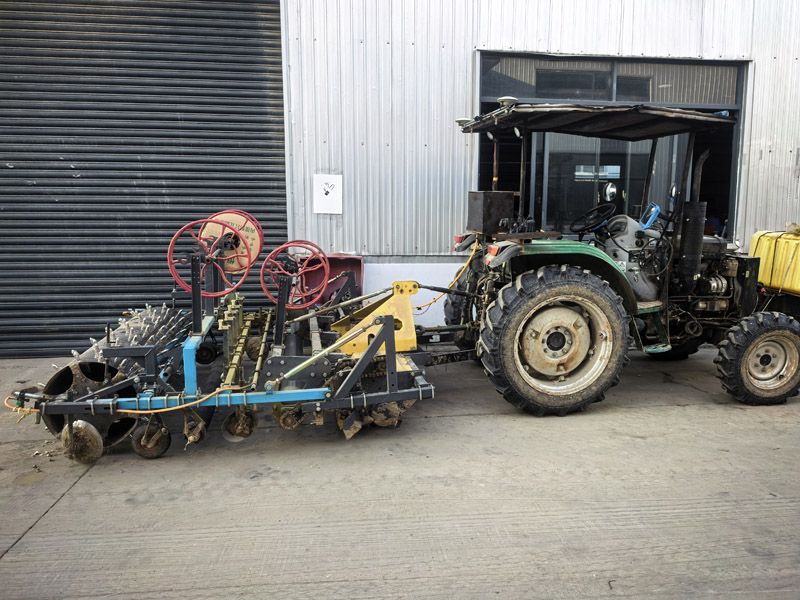 大蒜洋蔥覆膜打孔一體機